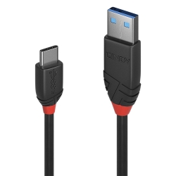 Lindy USB 3.1 Typ A an C Kabel 3A, 0,5m