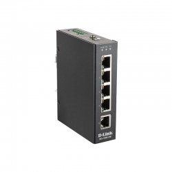 DLINK DIS-100E-5W 5-Port Unmanaged L2 Fast Eth. Industrial