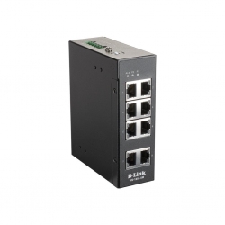 DLINK DIS-100E-8W 8-Port Unmanaged L2 Fast Eth. Industrial