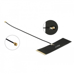 Delock Antenne TETRA 430-470MHz Klebemontage 15cm schwarz