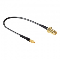 Delock Antennenkabel SMA Bu zum Einbau > MMCX St 20