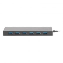 DIGITUS USB 3.0 Hub, 7-port Inkl. 5V/3,5A Netzteil Aluminium
