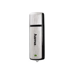 HAMA FlashPen Fancy", USB 2.0, 16 GB, 10MB/s, Schwarz/Silbe"
