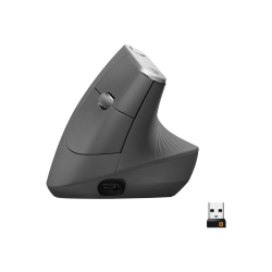 Logitech Maus MX Vertical - ergonomisch - USB