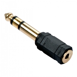 Lindy Audio-Adapter 3.5mm female an 6.3mm male