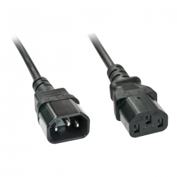 Lindy 5m IEC-Netzverlängerungskabel