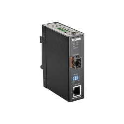 DLINK DIS-M100G-SW Gigabit Ethernet Industrial SFP Konverter