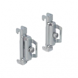 Delock Hutschienen Endhalter Edelstahl 4 Stück