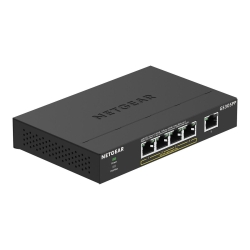 Netgear Switch 5x1000 (4xPoE+) lüfterlos Metall