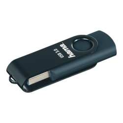 Hama USB-Stick Rotate", USB 3.0, 32GB, 70MB/s, Petrolblau"