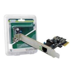 DIGITUS Dual Gigabit Ethernet PCI Express Karte, 2-Port