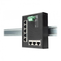 DIGITUS Industrie Gigabit Flat Switch, 5-Port