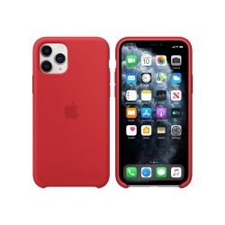 Apple Zubehör iPhone 11 Pro Silikon Hülle Product Rot