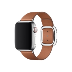 Apple Zubehör Watch 40mm Braun Modern Buckle M Armband