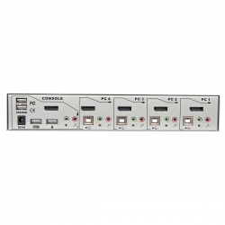 Lindy KVM Switch Pro DisplayPort USB 2.0 Audio