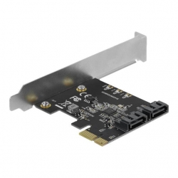 Delock 2 Port SATA PCI Express Karte - Low Profile Formfakto