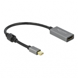Delock Aktiver mini DisplayPort 1.4 zu HDMI Adapter 4K 60 Hz