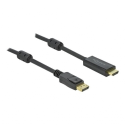 Delock Aktives DisplayPort 1.2 zu HDMI Kabel 4K 60 Hz 2 m