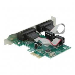 Delock PCI Express Karte zu 2 x Seriell RS-232