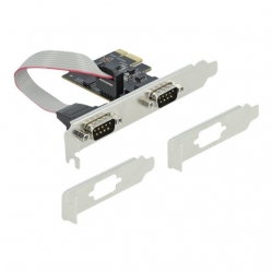 Delock PCI Express Karte zu 2 x Seriell RS-232