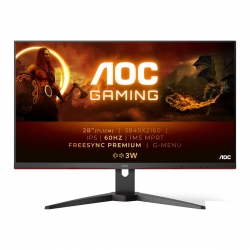 AOC 28 U28G2AE/BK LED-Display schwarz 71,1 cm"