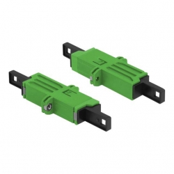 Delock LWL Kupplung E2000  Singlemode grün