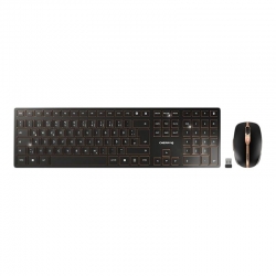 Cherry DW 9100 SLIM Tastatur-und-Maus-Set kabellos
