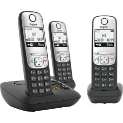 Gigaset A690 A Quattro - DECT Schnurlostelefon schwarz
