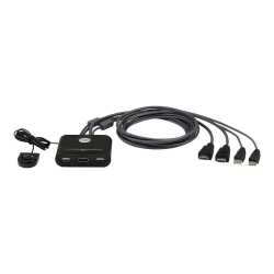ATEN KVM Switch CS22U-HF 2 Port USB/HDMI Kabel