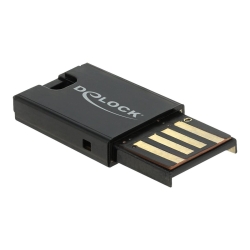 Delock USB 2.0 Card Reader für Micro SD Speicherkarten