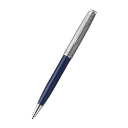 PARKER SONNET Essential Metal & Blue C.C. Kugelschreiber