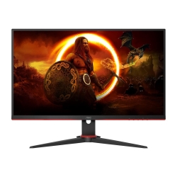 AOC 24 24G2SAE/BK Gaming LED-Display schwarz rot"