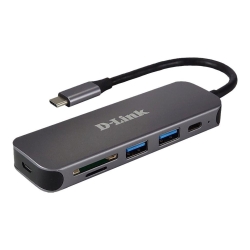 DLINK DUB-2325/E 5-in-1 USB-C Hub mit Card Reader