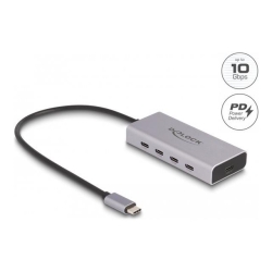 Delock USB 10Gbps USB Type-C Hub 30cm Anschlusskabel