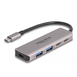 Delock USB 5Gbps 2 Port USB Type-C und 2 Port Typ-A Hub
