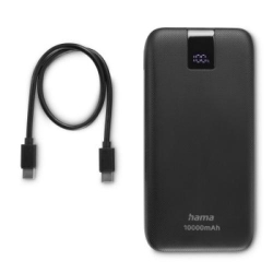 HAMA Power Pack PD 10", 10000mAh, 3 Ausgänge Anthrazit"