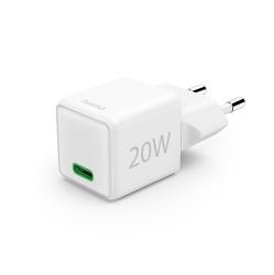 HAMA Schnellladegerät, USB-C PD, 20W Weiß