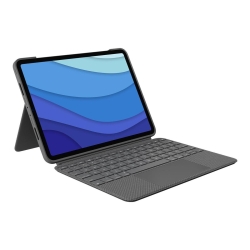 BWARE Logitech COMBO TOUCH GREY DEU CENTRAL Grau