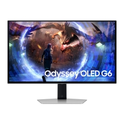 Samsung 27 Odyssey OLED G6 OLED-Display Silber"