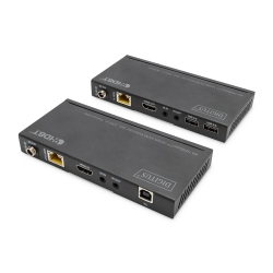 DIGITUS 4K HD BaseT 2.0 HDMI KVM Extender Set,150m