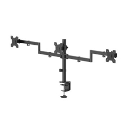 HAMA Monitorhalterung,3 Monitore,höhenverstellbar,13"-27",Sc