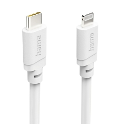 HAMA Ladekabel, USB-C-Lightning für iPhone/iPad,MFi 1m,Weiß